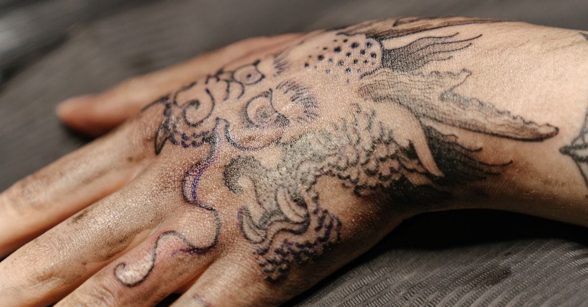 Minimalist Line Art Forearm